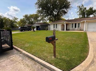 Alice C.'s grass cutting service result