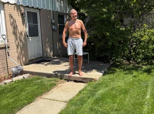 Adam D.'s lawn maintenance service result