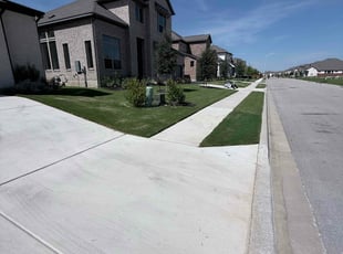 Erin C.'s grass cutting service result