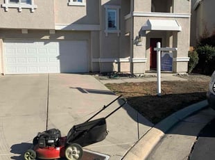 Maria A.'s lawn maintenance service result