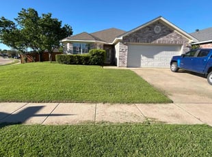 Julie G.'s lawn service service result