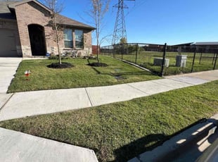 Jordan C.'s lawn care service result