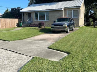 Brian/Brita B.'s grass cutting service result