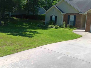 Michelle H.'s grass cutting service result