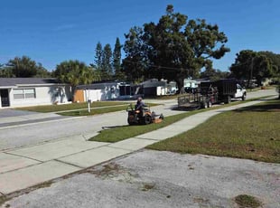 Sean C.'s lawn maintenance service result