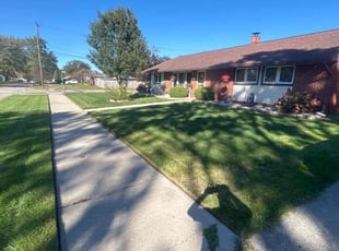 Mary C.'s turf maintenance service result