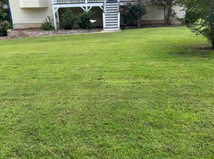 Margaret H.'s turf maintenance service result