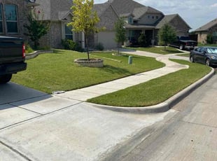 Judy R.'s turf maintenance service result