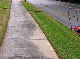 Joseph m.'s lawn care services service result