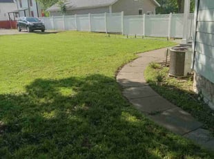 Walter S.'s turf maintenance service result