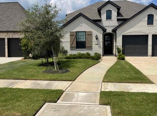David E.'s lawn care service result