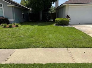 Mariam I.'s grass maintenance service result