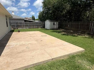 Veronica B.'s grass cutting service result