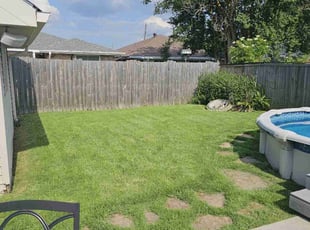 Haroon S.'s lawn maintenance service result