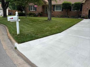 Kelsey P.'s turf care service result