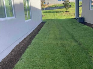 Angie G.'s lawn maintenance service result