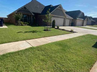Vicki W.'s grass maintenance service result