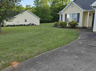 Joshua M.'s lawn care services service result