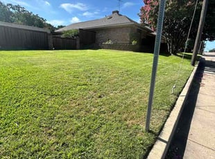 Don L.'s lawn maintenance service result