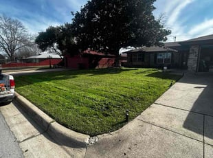 James W.'s grass maintenance service result