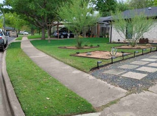 Rebecca P.'s residential landscaping service result