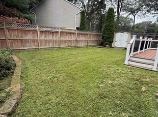 Ronald P.'s lawn care services service result