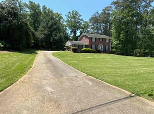 Chris C.'s grass maintenance service result