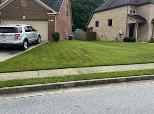 John M.'s grass maintenance service result