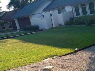 Jon G.'s lawn maintenance service result