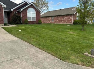 Christa C.'s lawn maintenance service result