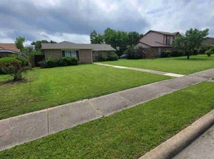 Brad W.'s grass maintenance service result