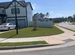 Kimberly W.'s turf maintenance service result