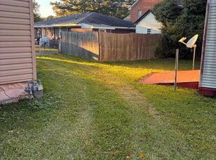 Ron W.'s turf maintenance service result