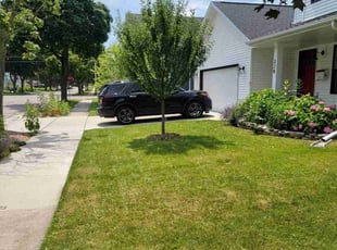 Rebecca G.'s lawn maintenance service result