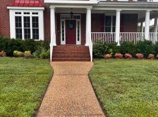 Amanda K.'s grass maintenance service result