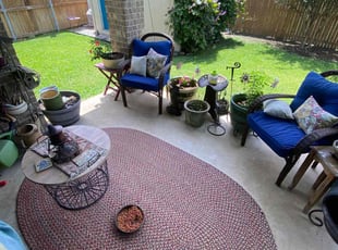 Addison R.'s Blow of porch and patio last service result