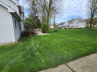 Beverly P.'s lawn maintenance service result