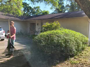 Yabome D.'s Bush Trimming service result