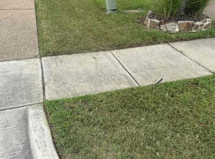 Kimberly P.'s turf maintenance service result