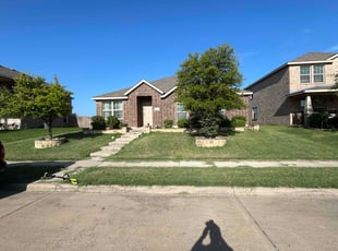 Kimberly P.'s lawn care service result