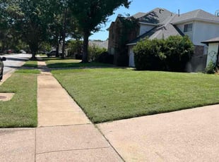 Gary E.'s lawn care service result