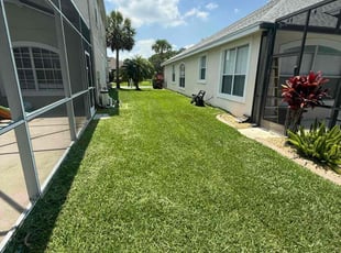 Paul P.'s lawn maintenance service result
