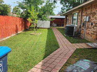 Marcine S.'s grass cutting service result