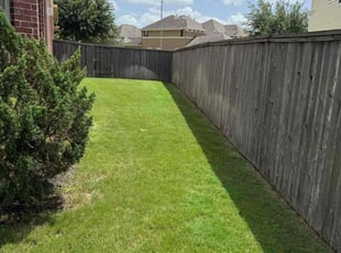 Laura K.'s grass cutting service result