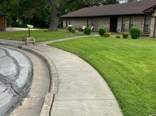Tim T.'s lawn maintenance service result