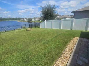 Eric H.'s landscaping service result