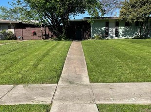 Lloyd R.'s lawn maintenance service result