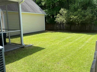 Kyle B.'s lawn care services service result