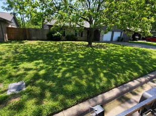 John W.'s lawn maintenance service result
