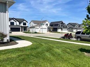 Carla P.'s grass maintenance service result